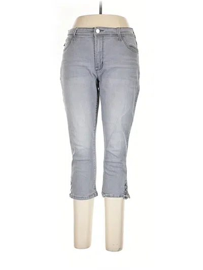 Pre-owned Lee Jeans In Gray