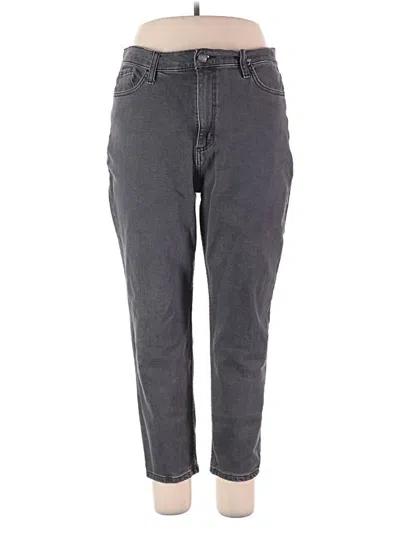 Pre-owned Lee Jeans In Gray