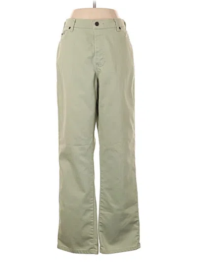 Pre-owned Lee Jeans In Green