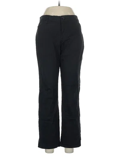 Pre-owned Lee Jeggings In Black
