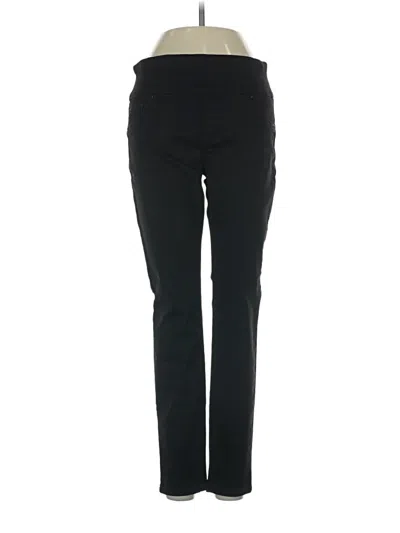 Pre-owned Lee Jeggings In Black
