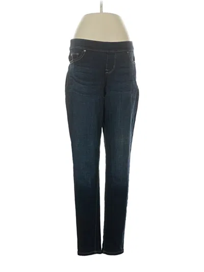 Pre-owned Lee Jeggings In Blue