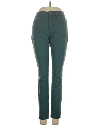 Pre-owned Lee Jeggings In Blue