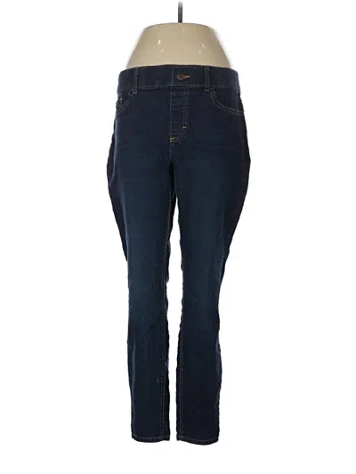 Pre-owned Lee Jeggings In Blue