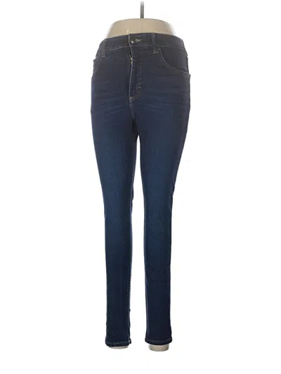 Pre-owned Lee Jeggings In Blue