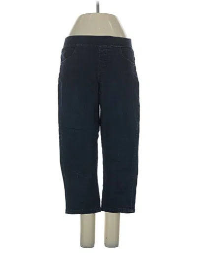 Pre-owned Lee Jeggings In Blue