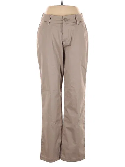 Pre-owned Lee Khaki Pant In Brown