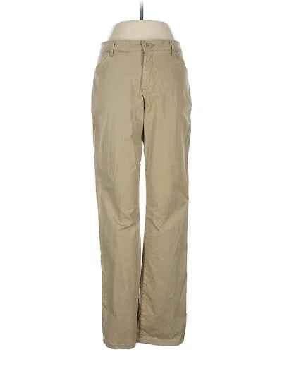 Pre-owned Lee Khaki Pant In Brown