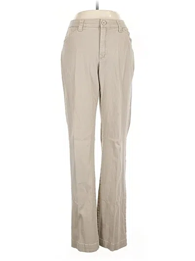 Pre-owned Lee Khaki Pant In Brown