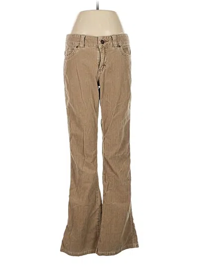 Pre-owned Lee Khaki Pant In Brown