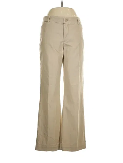 Pre-owned Lee Khaki Pant In Brown