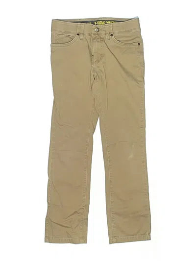 Pre-owned Lee Kids' Khaki Pant In Brown