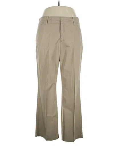 Pre-owned Lee Khaki Pant In Brown