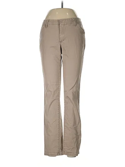 Pre-owned Lee Khaki Pant In Brown