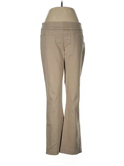Pre-owned Lee Khaki Pant In Brown