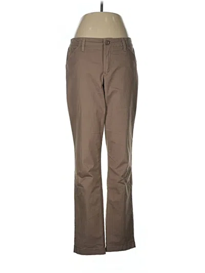 Pre-owned Lee Khaki Pant In Brown