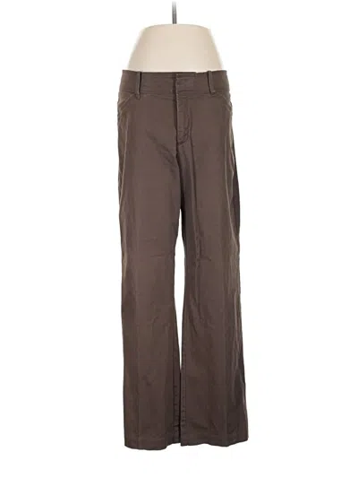 Pre-owned Lee Khaki Pant In Brown