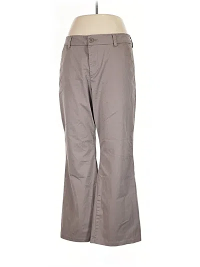 Pre-owned Lee Khaki Pant In Gray