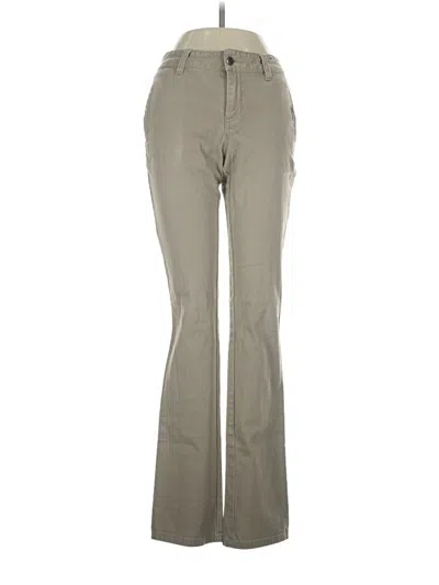 Pre-owned Lee Khaki Pant In Gray