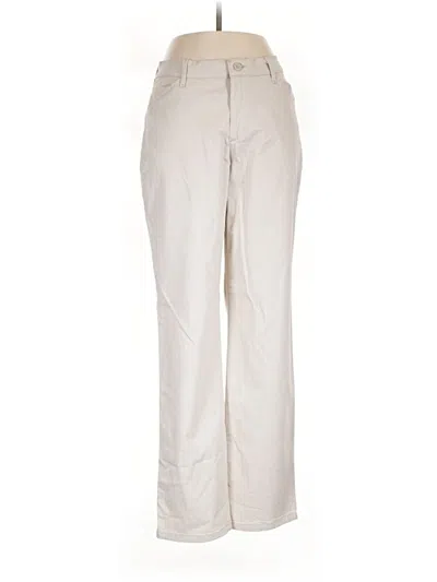 Pre-owned Lee Khaki Pant In Ivory