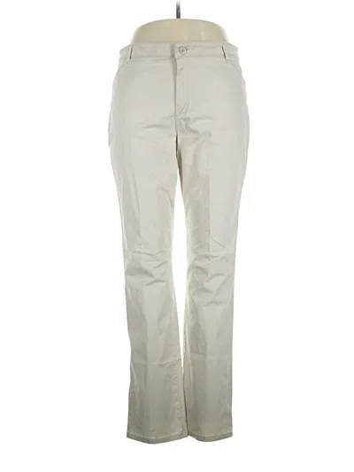 Pre-owned Lee Khaki Pant In Ivory