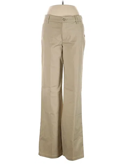 Pre-owned Lee Khaki Pant In Tan
