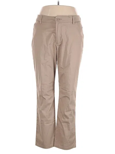 Pre-owned Lee Khaki Pant In Tan