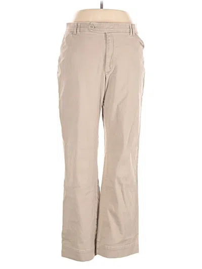 Pre-owned Lee Khaki Pant In Tan