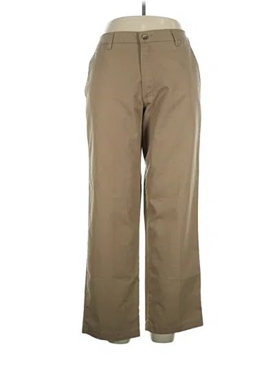 Pre-owned Lee Khaki Pant In Tan
