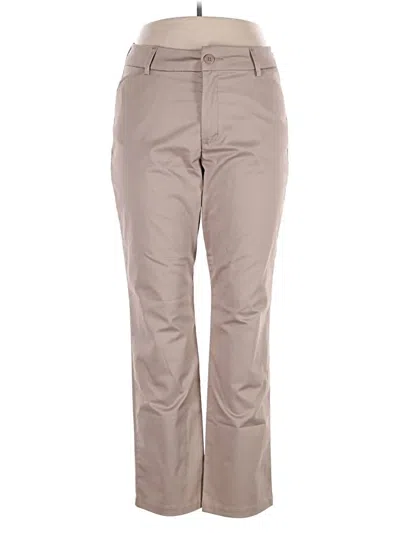 Pre-owned Lee Khaki Pant In Tan