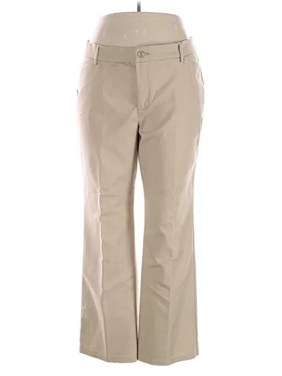 Pre-owned Lee Khaki Pant In Tan