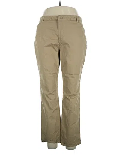Pre-owned Lee Khaki Pant In Tan