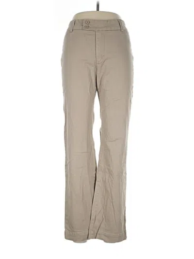 Pre-owned Lee Khaki Pant In Tan