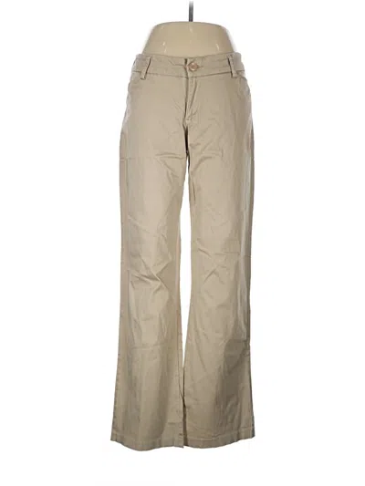 Pre-owned Lee Khaki Pant In Tan