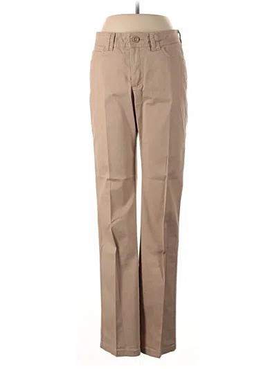 Pre-owned Lee Khaki Pant In Tan
