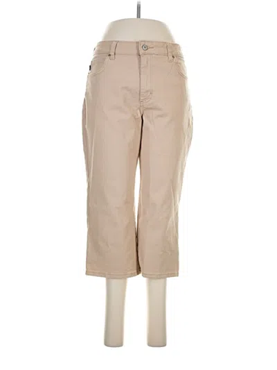 Pre-owned Lee Khaki Pant In Tan