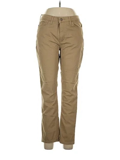 Pre-owned Lee Khaki Pant In Tan