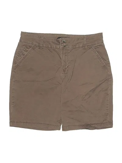 Pre-owned Lee Khaki Shorts In Brown
