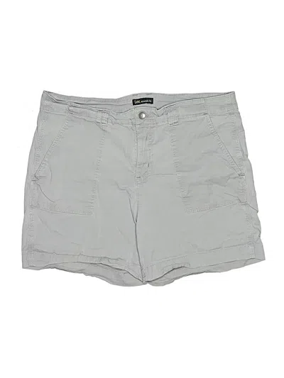 Pre-owned Lee Khaki Shorts In Gray
