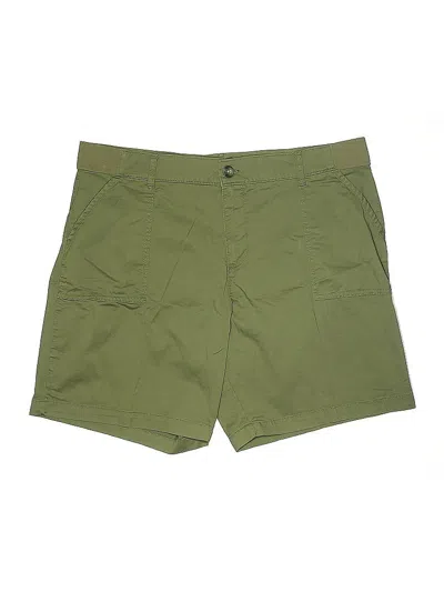 Pre-owned Lee Khaki Shorts In Green