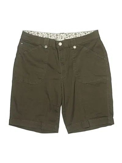 Pre-owned Lee Khaki Shorts In Green