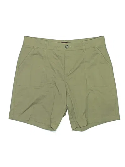 Pre-owned Lee Khaki Shorts In Green