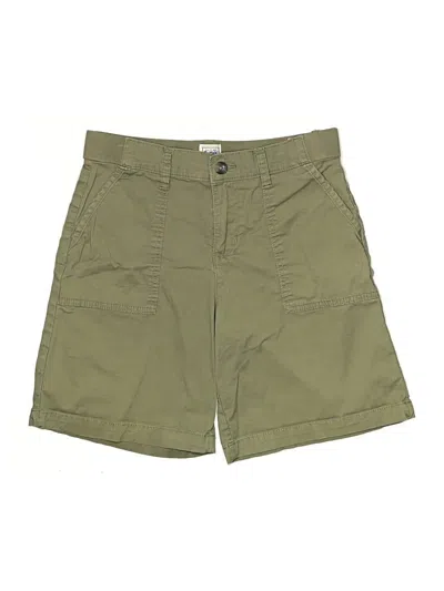 Pre-owned Lee Khaki Shorts In Green