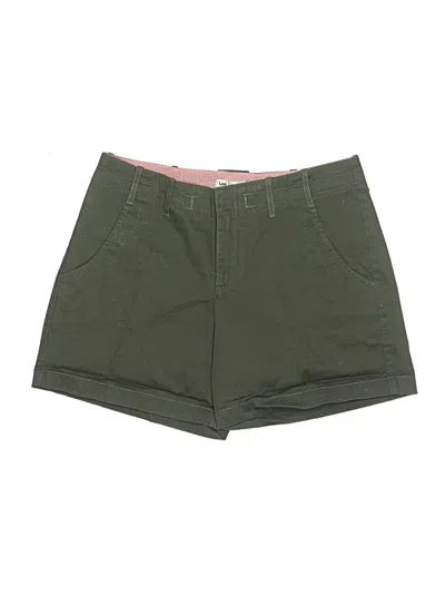 Pre-owned Lee Khaki Shorts In Green