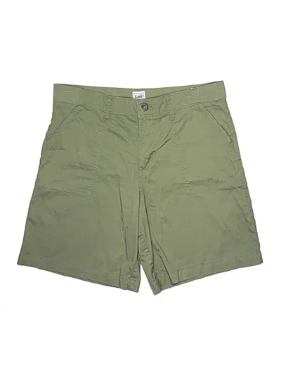 Pre-owned Lee Khaki Shorts In Green