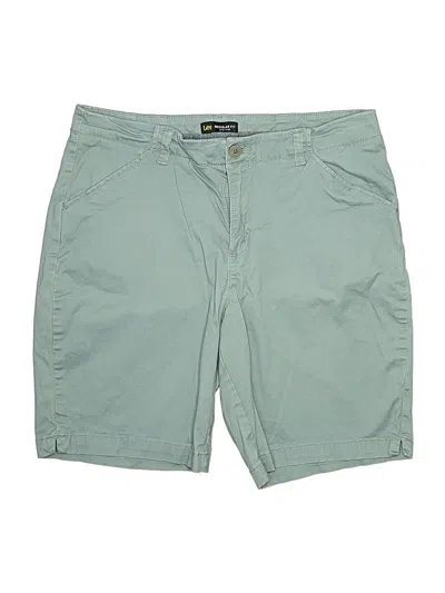 Pre-owned Lee Khaki Shorts In Green