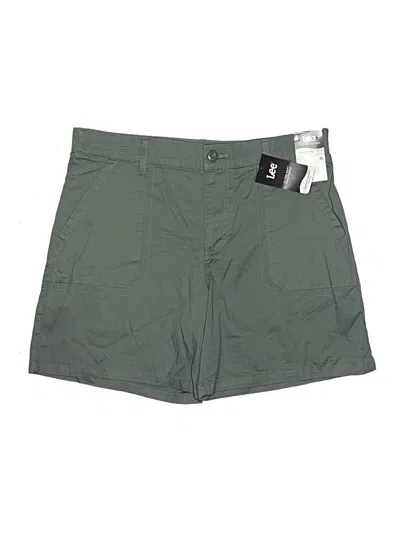 Lee Khaki Shorts In Green