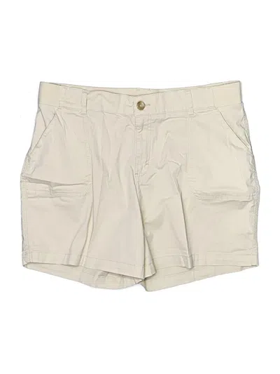 Pre-owned Lee Khaki Shorts In Ivory