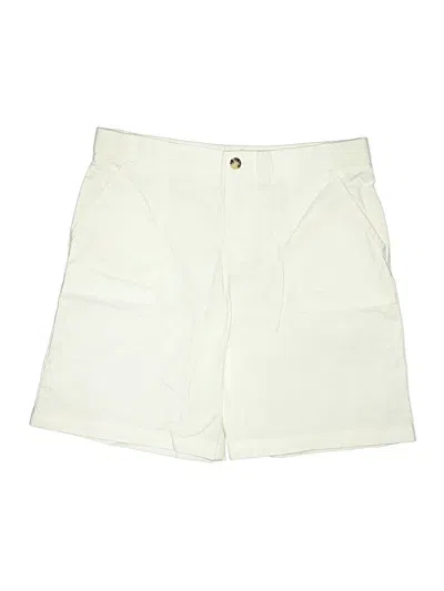 Pre-owned Lee Khaki Shorts In Ivory