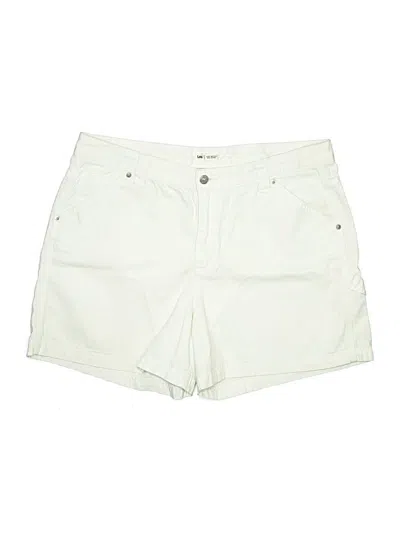 Pre-owned Lee Khaki Shorts In Ivory